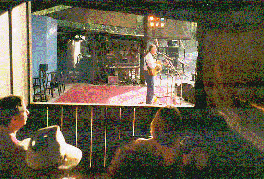 Geoff on the mainstage at Kerrville